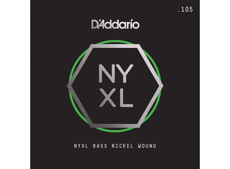 D'Addario NYXLB105T Basstreng NYXL Nickel Wound 105 Tapered Long Scale 