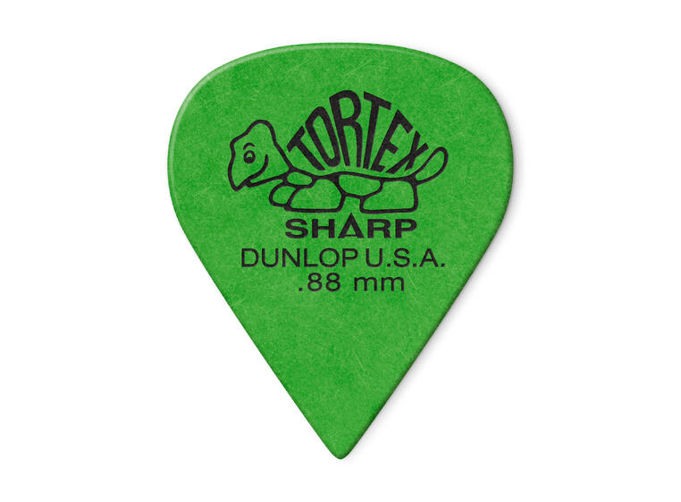 Dunlop 412P.88 Tortex Sharp 12-pakning