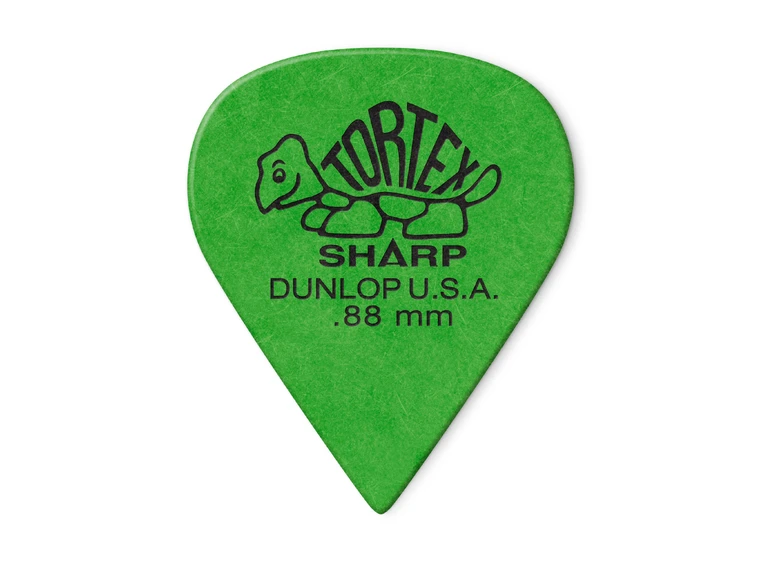 Dunlop 412P.88 Tortex Sharp 12-pakning 