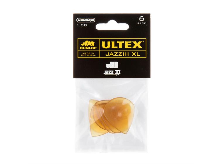 Dunlop 427P138XL Ultex Jazz III XL-6 Players pack 6-pakning