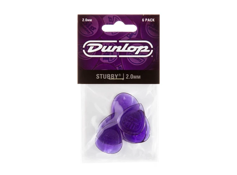 Dunlop 474P2.0 Stubby Jazz 6-pakning 