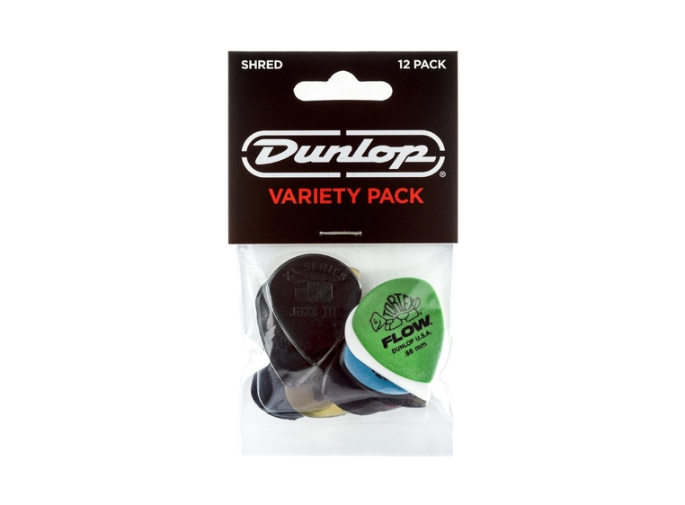 Dunlop PVP118 Shred Variety Pack 12-pakning 