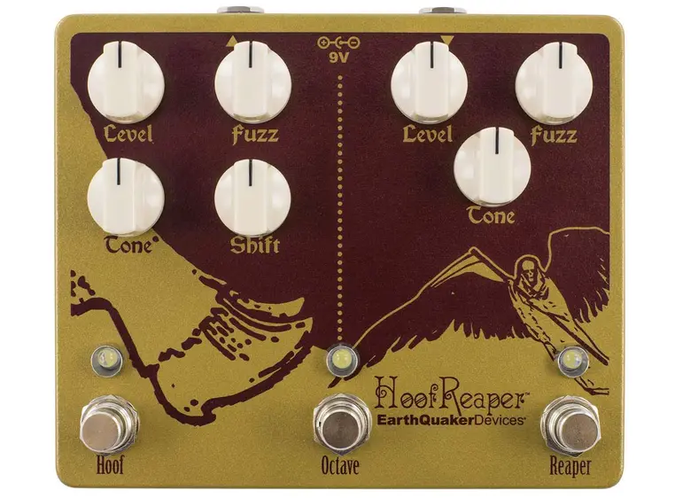 EarthQuaker devices Hoof Reaper V2 Double Fuzz with Octave Up 