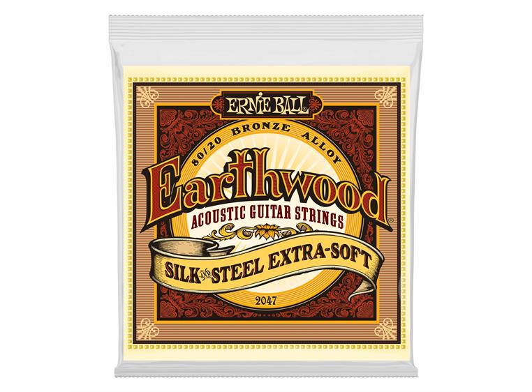 Ernie Ball EB-2047 Earthwood Silk&Steel (010-050) Extra Soft