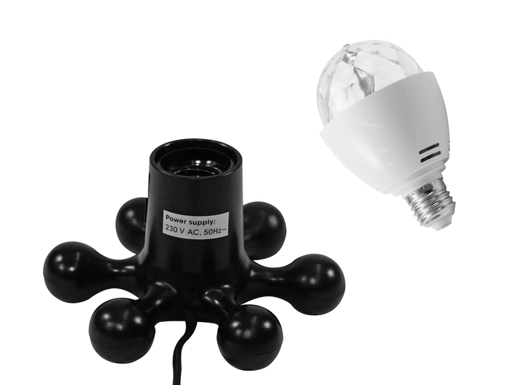 Eurolite Set LED BC-1 RGB & Hexopus base black 