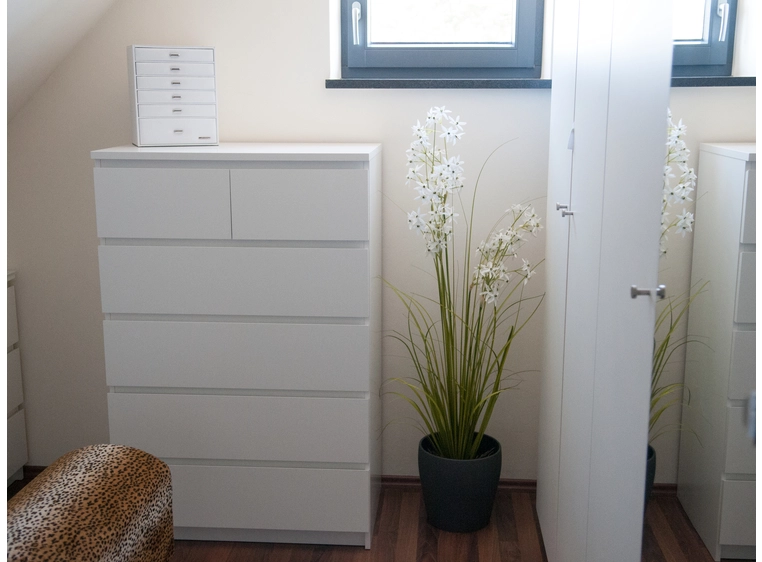 Europalms Jasmin grass artificial plant, white, 130 cm 