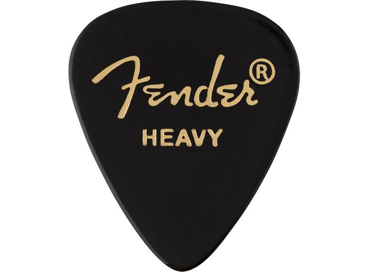 Fender 351 Shape Black, Heavy (12-pack)