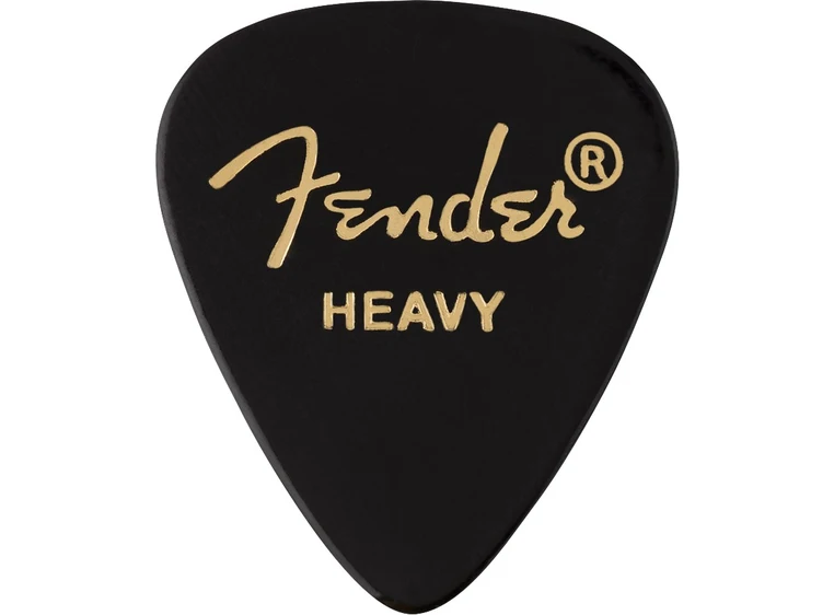 Fender 351 Shape Black, Heavy (12-pack) 