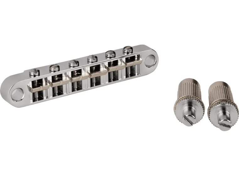 Fender Bridge Assembly T-O-M w/Posts, Inserts Chrome 