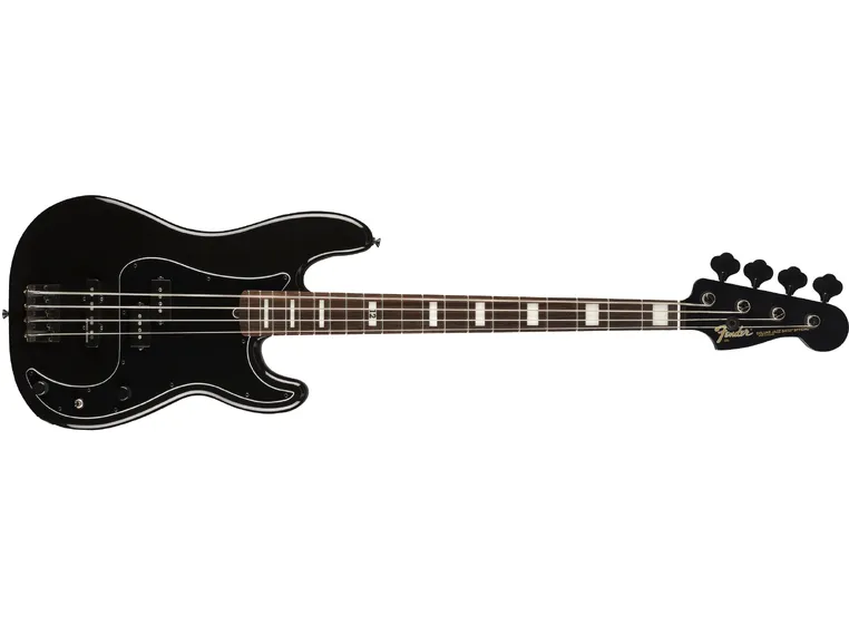 Fender Duff McKagan Deluxe Precision Bass, Black, RW 