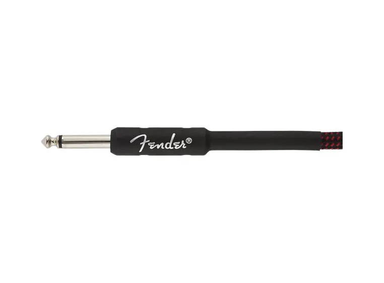 Fender Professional Instrument Cables 10', Red Tweed 