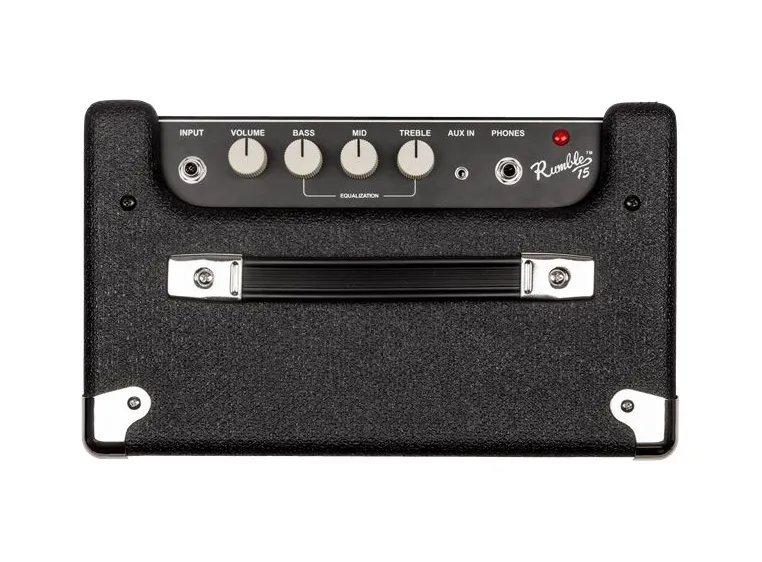 Fender Rumble 15 (V3) 230V EUR, Black/Silver 