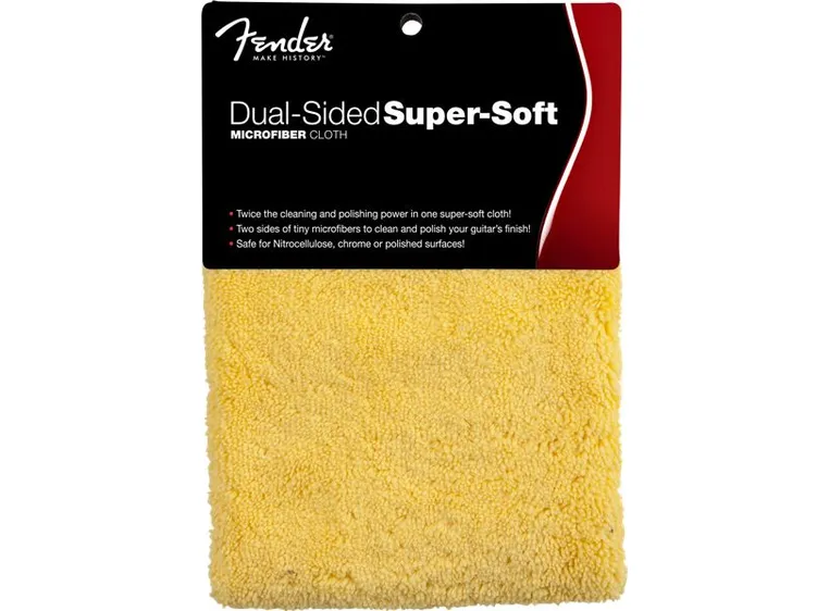 Fender Super-Soft, tosidig Microfiber klut 