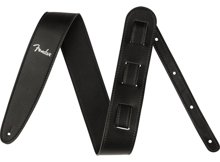 Fender Vegan Leather Straps Black 