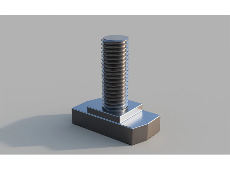 FlexRail M8 bolt M8 x 20mm T-hode glidbolt skinnefeste 