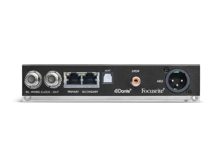 Focusrite ADN2 AD Opsjonskort ISA One Dante, AES SPDIF, ADAT og WC 