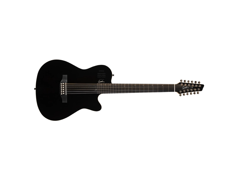 Godin A12 Black HG Inkl. gigbag 