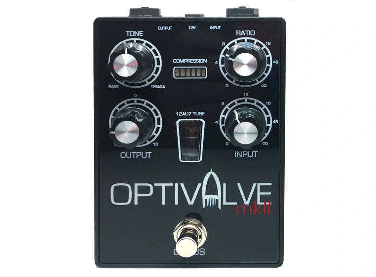 Gurus OPTIVALVE MKII Tube Optical Compressor / Limiter Pedal 