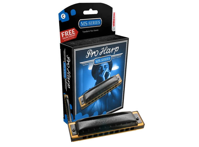 Hohner Pro Harp munnspill F# dur 