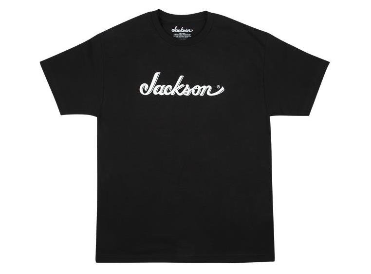 Jackson Logo Men's T skjorte, svart størrelse: XL