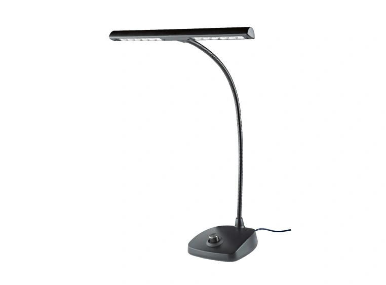 K&M 12298 Pianolampe. 12 LED med dimmebryter 