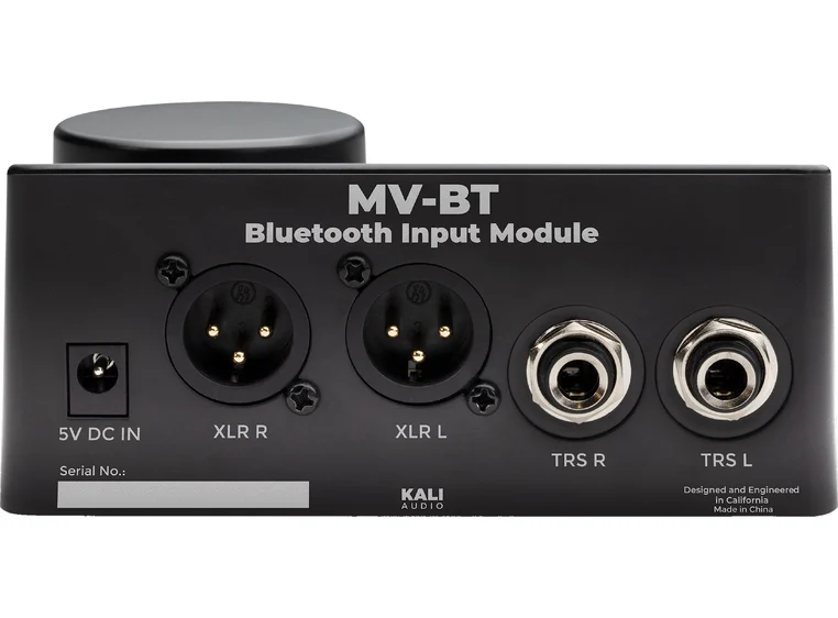 Kali Audio MV-BT Volumkontroll med Bluetooth og balanserte lydutganger 