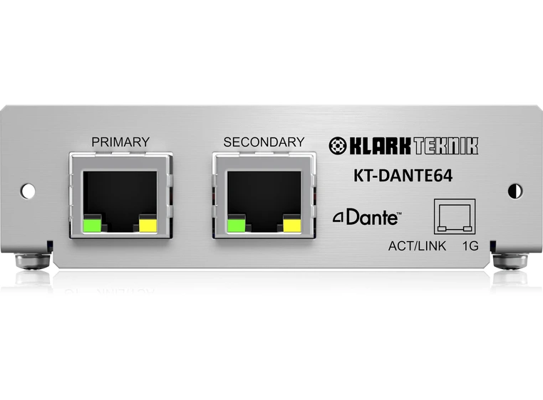 Klark Teknik KT-DANTE64 Dante Modul opp til 64 kanaler 