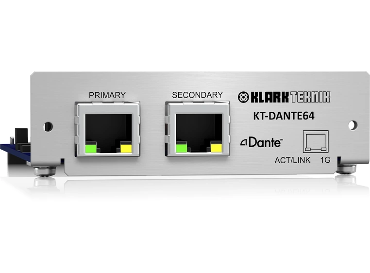 Klark Teknik KT-DANTE64 Dante Modul opp til 64 kanaler 