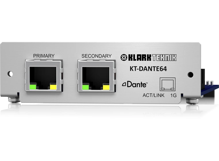 Klark Teknik KT-DANTE64 Dante Modul opp til 64 kanaler 
