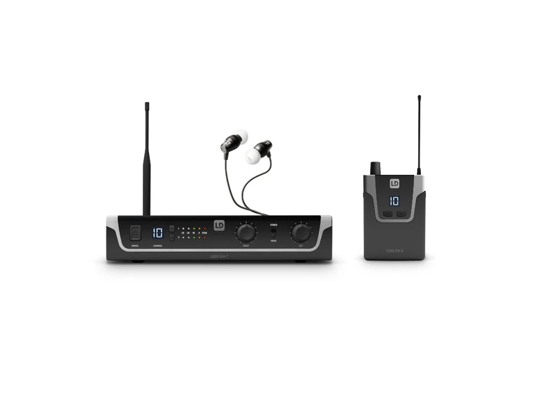 LD Systems U306 IEM HP In-Ear Monitoring System with Earphones 