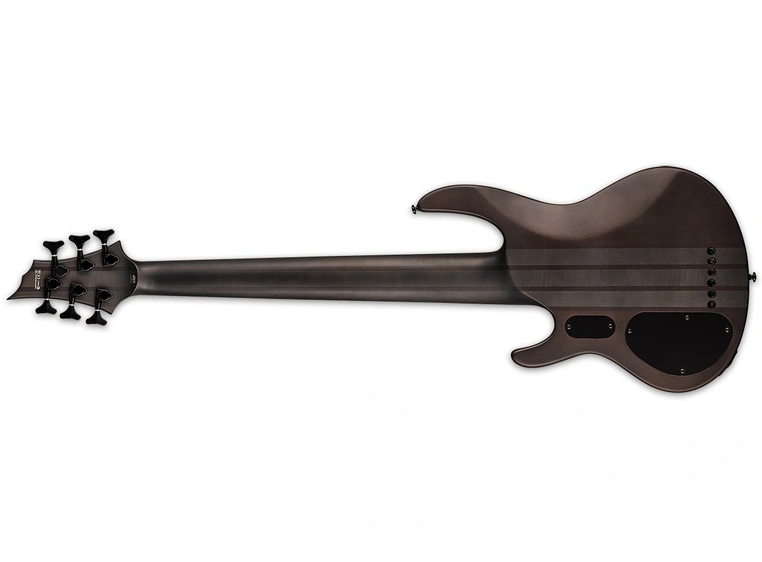 LTD D-6 Black Natural Burst Satin Burled Poplar 