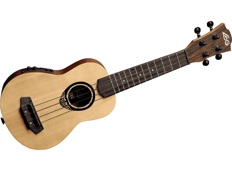 Lag Guitars BABYTKU150SE Soprano Ukulele med tynn, buet bunn 