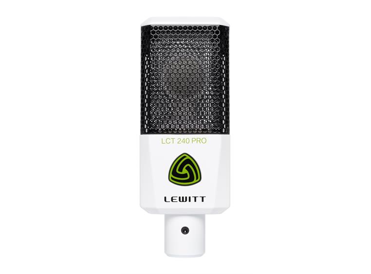 Lewitt LCT 240 Kondensatormikrofon, hvit For live og studio