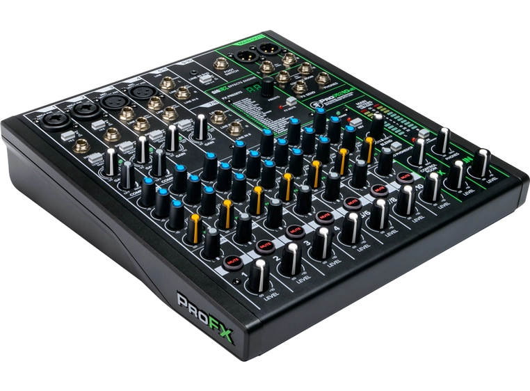 Mackie ProFX10v3 10 Channel Professional Effects Mixer with USB 