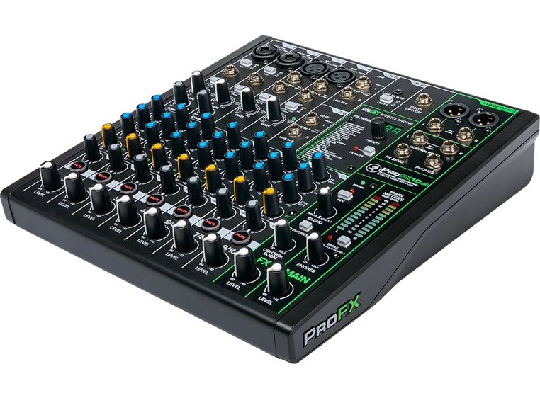 Mackie ProFX10v3 10 Channel Professional Effects Mixer with USB 