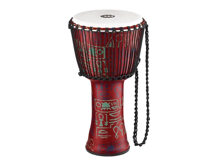 Meinl PADJ1-L-F Travel Rope Djembe 12" Pharaohs Script 