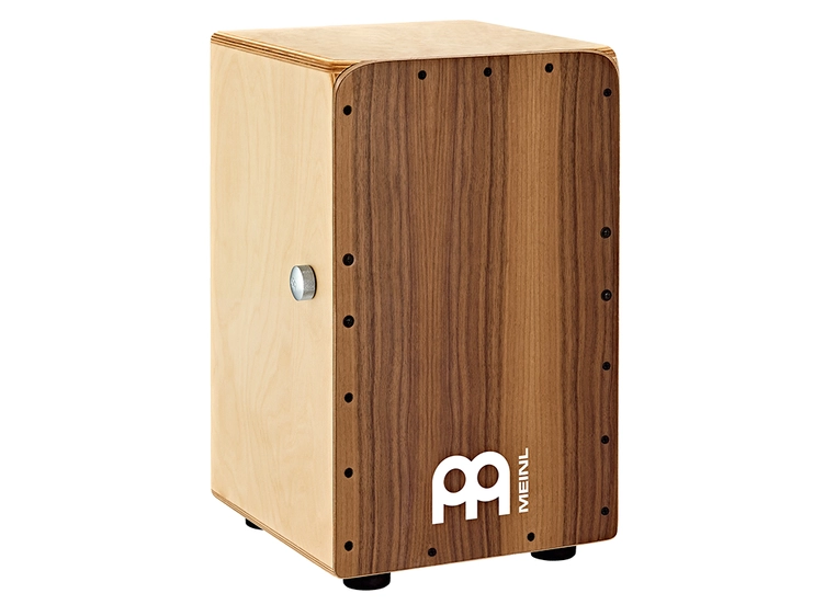 Meinl SCP100WN Cajon Snarecraft Professional, Walnut front 