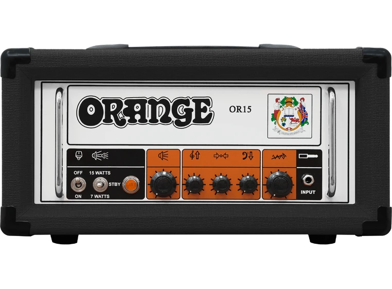 Orange OR15H svart utgangseffekt: 7 & 15 watt 