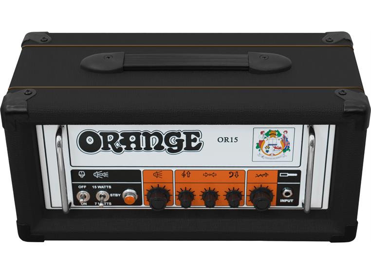 Orange OR15H svart utgangseffekt: 7 & 15 watt