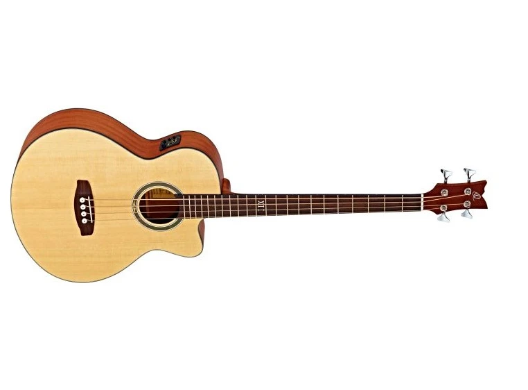 Ortega D538-4 4-strengs Akustisk bass med mik 