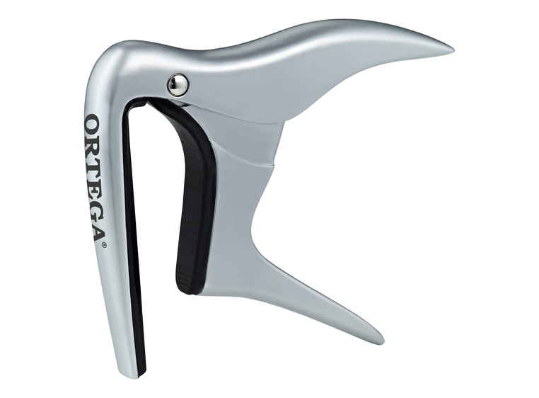 Ortega OCAPOCV-CR Capo, Curved Electric/Acoustic Chrome 