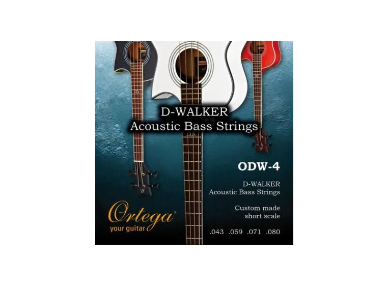 Ortega ODW-4 Strengesett Akustisk bass (043-080) D-Walker Short Scale 