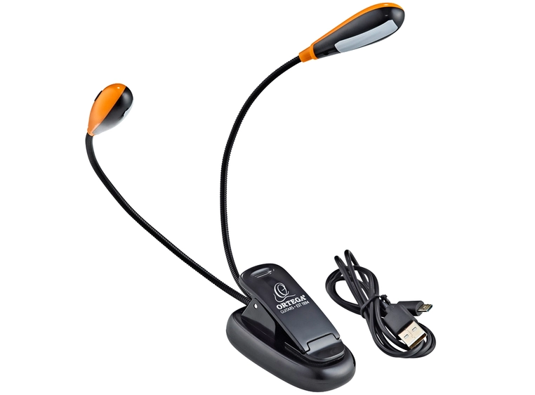 Ortega OML-D LED Music Light Double neck 