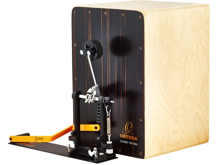 Ortega OSTBCJ-BU Stomp Box Cajon Bundle 