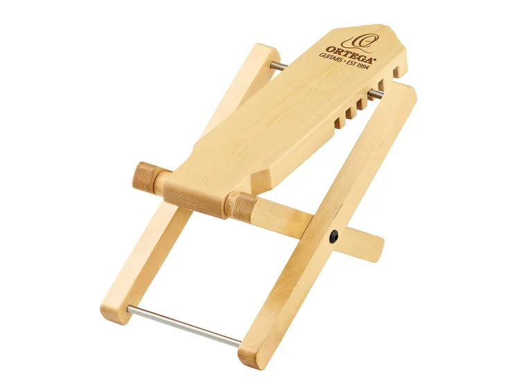 Ortega OWFS-1NT Fotskammel i tre - Natur 
