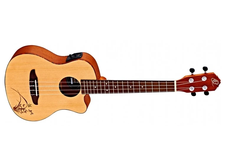Ortega RU5CE-TE Tenor ukulele med mik 