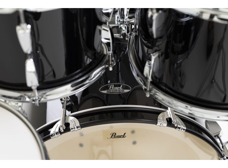 Pearl Roadshow 20" Jet Black inkl hardware og 3 Sabian cymbaler 