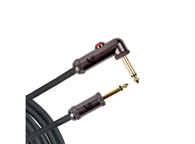 Planet Waves PW-AGLRA-20 PW Instr.kabel Custom 6m. med switch 