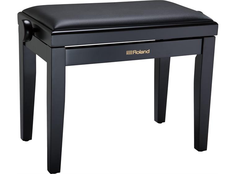 Roland RPB-200BK Piano Bench Satin Black, vinyl seat