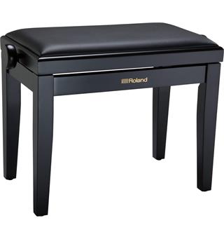 Roland RPB-200BK Piano Bench Satin Black, vinyl seat